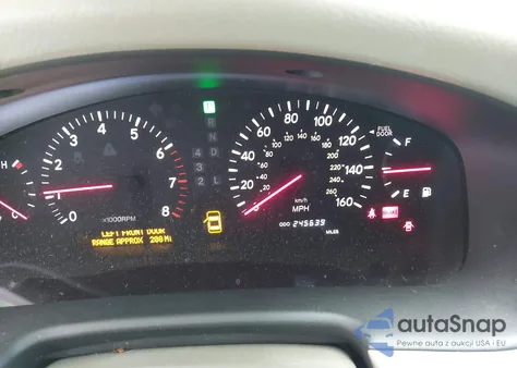 2002 Lexus Ls 430 из США, поврежденный, VIN JTHBN30F420057853